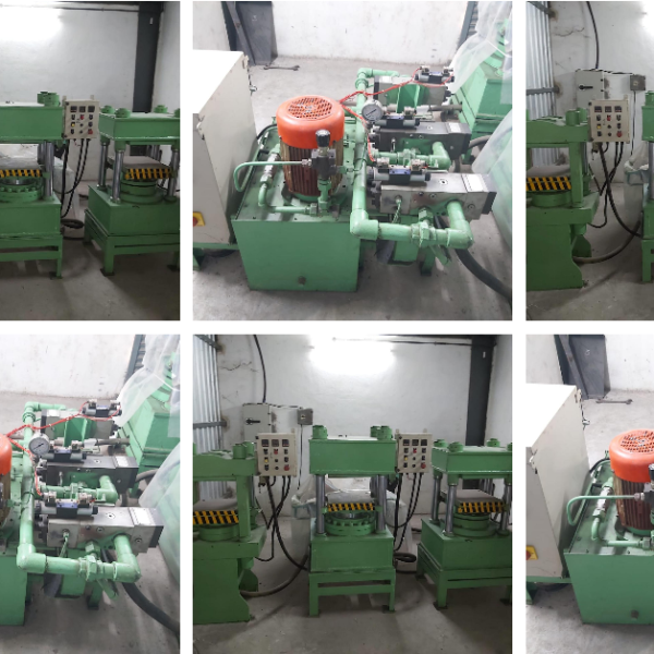 Rubber molding hydraulic press