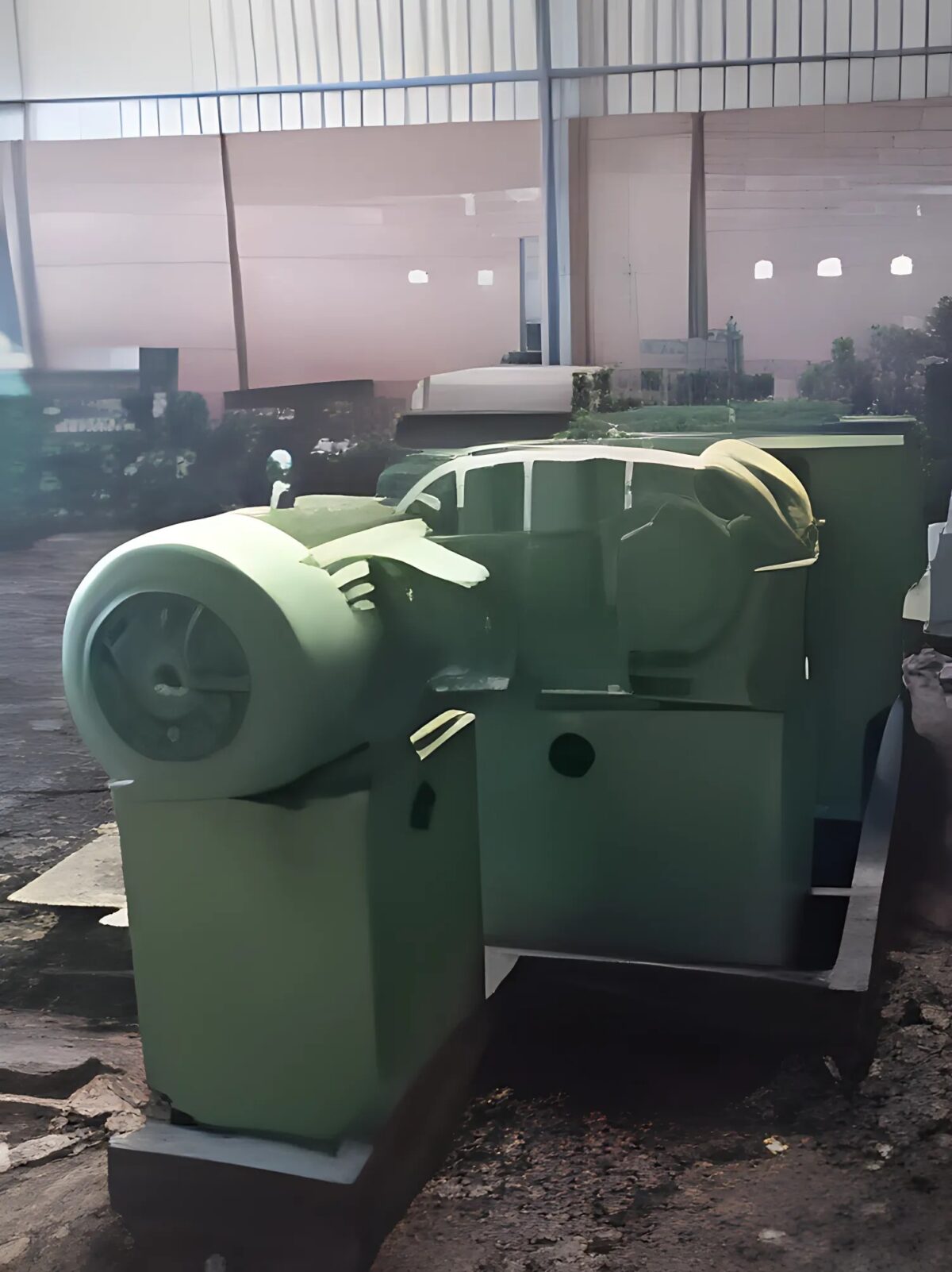 Used Two Roll Rubber Uni Drive Mixing Mill 14 X 36 Motor 40 Hp - Image 3