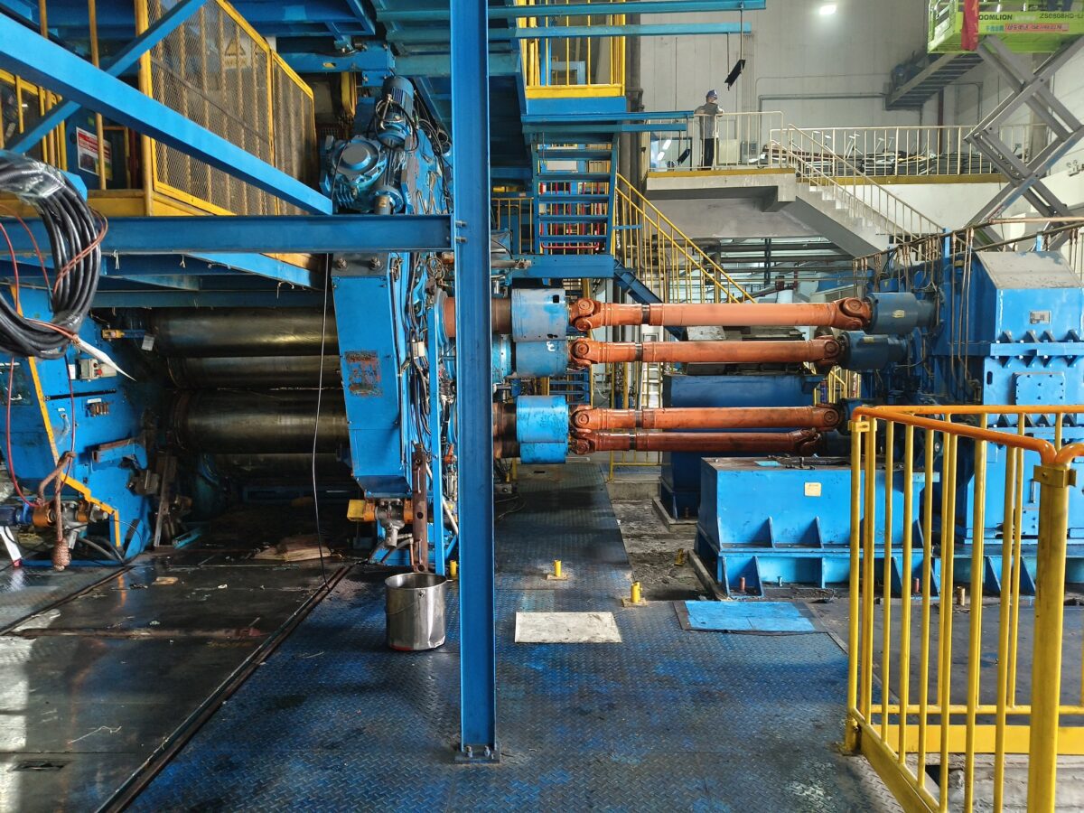 Buy | Sell Secondhand steel cord calendar 700 mm x 1800 mm four roll calendar - Image 3